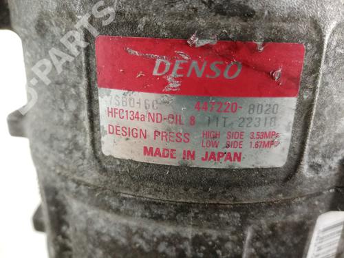 AC compressor AUDI A6 C5 (4B2) 2.5 TDI | BP5229104M34 