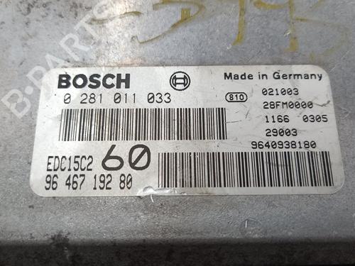 Engine control unit (ECU) PEUGEOT 807 (EB_) | BP16569542M57