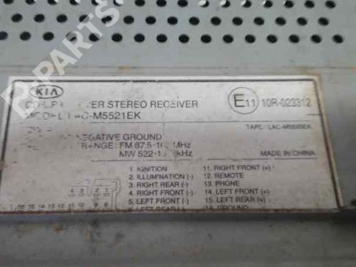 Radio KIA RIO II (JB)  | BP1926776E6 