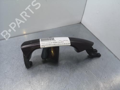 Used Rear left exterior door handle MERCEDES-BENZ E-CLASS (W212) E 220 CDI / BlueTEC (212.001, 212.002) (170 hp) 19270490