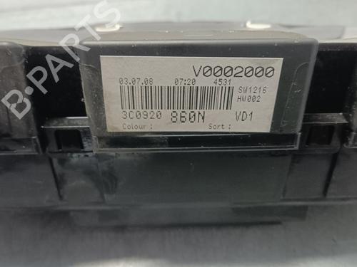 Instrument cluster VW PASSAT B6 (3C2) 2.0 TDI | BP13693438C47 