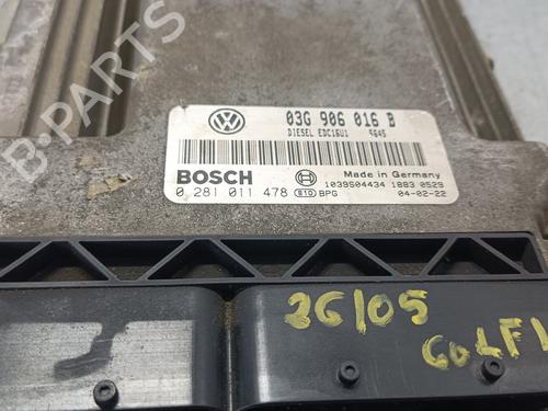 Computer motormanagement VW GOLF V (1K1)  | BP24342519M57