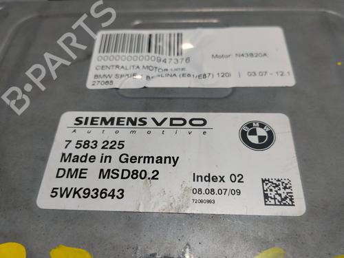 Engine control unit (ECU) BMW 1 (E81) 120 i | BP32374702M57