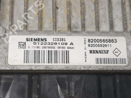 Engine control unit (ECU) RENAULT CLIO III (BR0/1, CR0/1) 1.5 dCi (BR0H, CR0H, CR1S, BR1S) | BP11025295M57