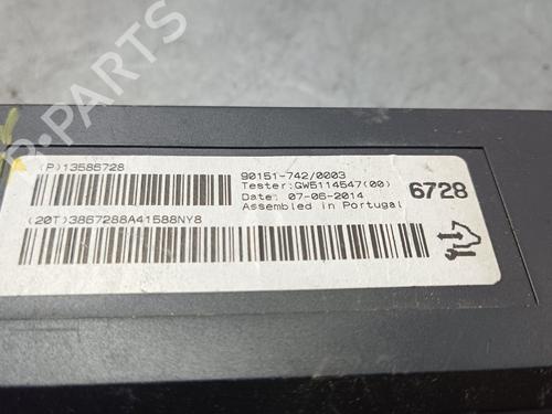 Electronic module OPEL ASTRA J (P10)  | BP29631907M83 