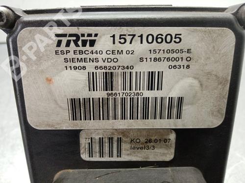 ABS pump PEUGEOT 407 SW (6E_, 6D_) 2.0 HDi 135 | BP9182020M43 