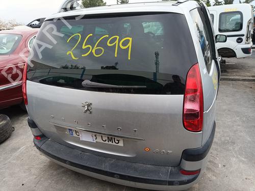 Used Tailgate PEUGEOT 807 (EB_) 2.2 HDi (128 hp) 31172541