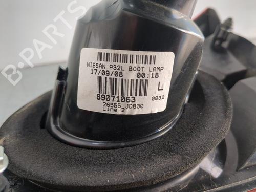 Lampa tylna klapy bagażnika lewa NISSAN QASHQAI I (J10, NJ10) 2.0 dCi All-wheel Drive | BP30000191C79