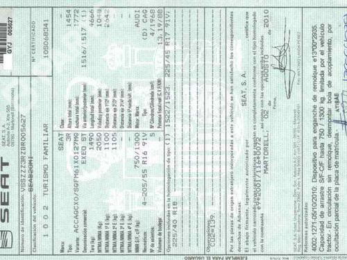 Used Parts SEAT EXEO ST (3R5)  2.0 TDI  198379