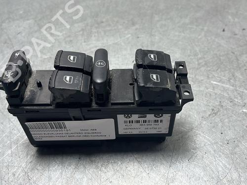 Used Left front window switch VW PASSAT B5 (3B2) [1996-2001]  30321359