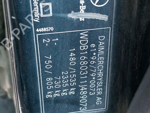 ABS pump MERCEDES-BENZ A-CLASS (W168) A 140 (168.031, 168.131) | BP16909411M43 