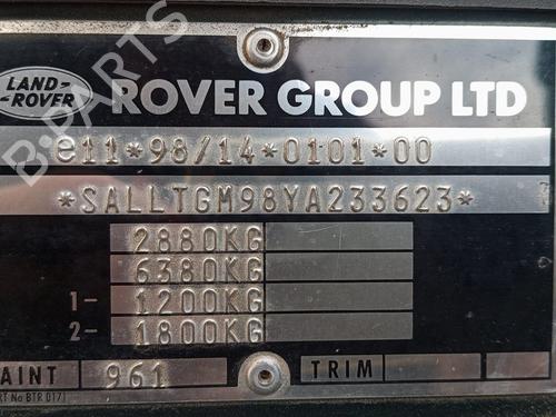 Tür links hinten LAND ROVER DISCOVERY II (L318) 2.5 Td5 4x4 | BP30922512C4