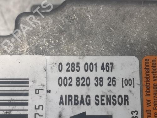 ECU airbags MERCEDES-BENZ VANEO (414) 1.7 CDI (414.700) | BP12498891M53 