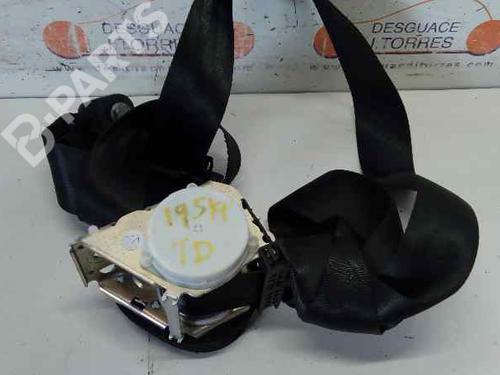 Rear right seatbelt PEUGEOT 3008 I MPV (0U_) 1.6 HDi | BP6616800I28 