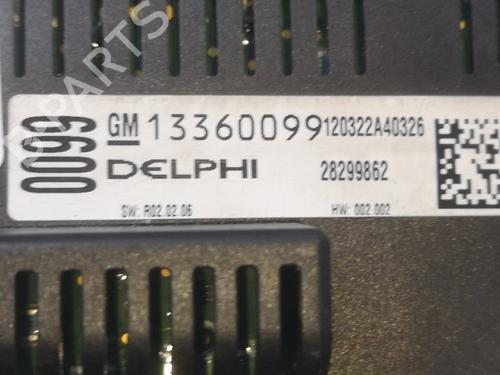Climate control OPEL ASTRA J Sports Tourer (P10)  | BP8237582I5 