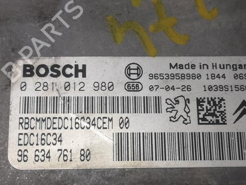 Engine control unit (ECU) CITROËN C4 Grand Picasso I (UA_) 1.6 HDi | BP8371722M57 