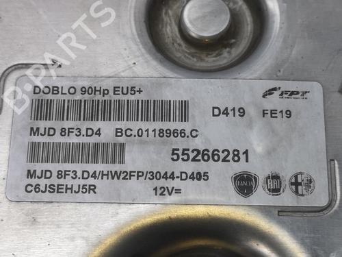 Engine control unit (ECU) OPEL COMBO Box Body/MPV (X12) 1.3 CDTI (B05) | BP15808378M57 