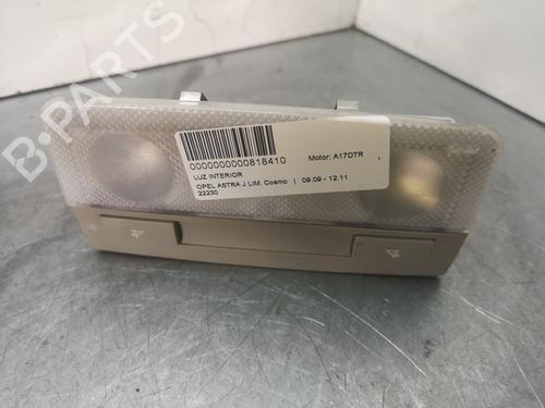 Interior roof light OPEL ASTRA J (P10)  | BP13876637I8 