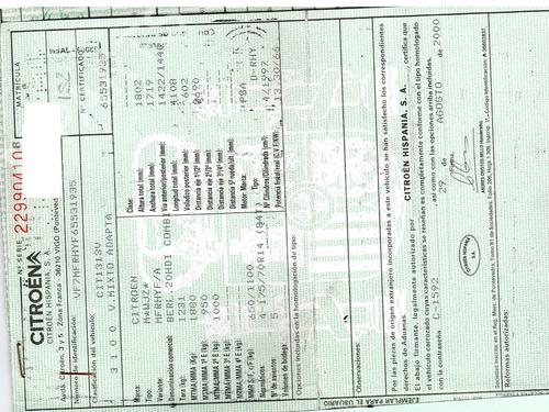 Climate control CITROËN BERLINGO / BERLINGO FIRST Box Body/MPV (M_) 2.0 HDI 90 (MBRHY, MCRHY) | BP32420483I5 