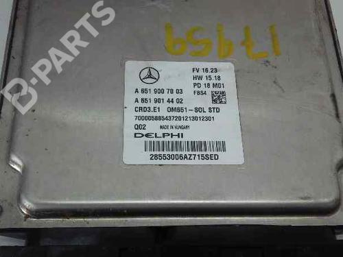 Engine control unit (ECU) MERCEDES-BENZ GLA-CLASS (X156) GLA 220 CDI (156.903) | BP2520122M57 