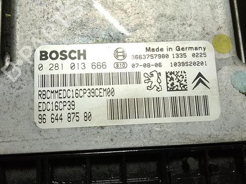 Engine control unit (ECU) PEUGEOT 4007 (VU_, VV_) 2.2 HDi | BP28576989M57 - Image 2