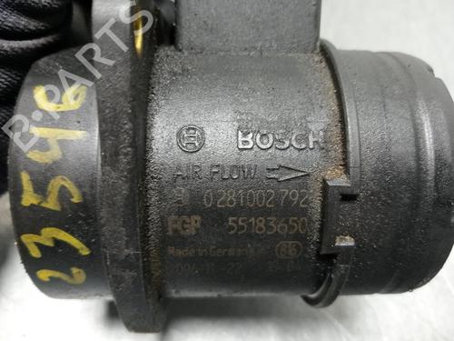 Mass air flow sensor FIAT STILO (192_) 1.9 D Multijet | BP11344940M95 