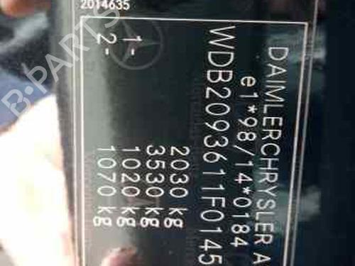 Front right window mechanism MERCEDES-BENZ CLK (C209) CLK 240 (209.361) | BP4229269C23 