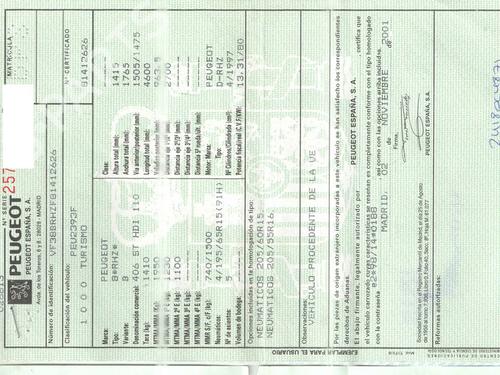 Fuse box PEUGEOT 406 (8B) | BP19073081E1