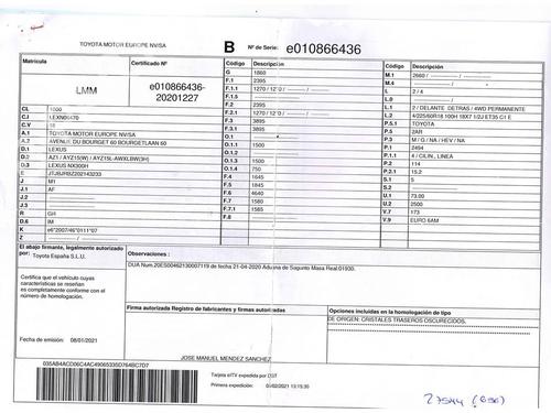 Interruttore LEXUS NX (_Z1_) 300h (AYZ10_) | BP38957148I30 - Image 12
