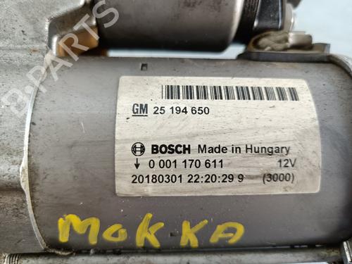 Startmotor OPEL MOKKA / MOKKA X (J13)  | BP29715140M8 