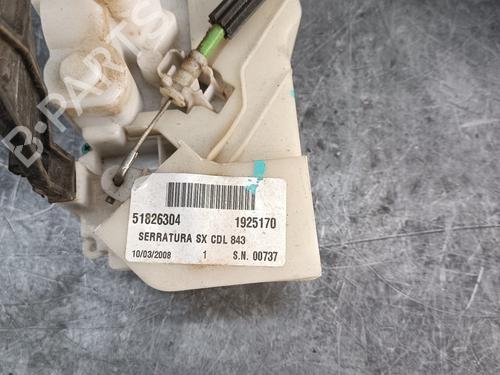 Front left lock LANCIA YPSILON (843_) 1.2 (843.AXA1A) | BP17308118C98 
