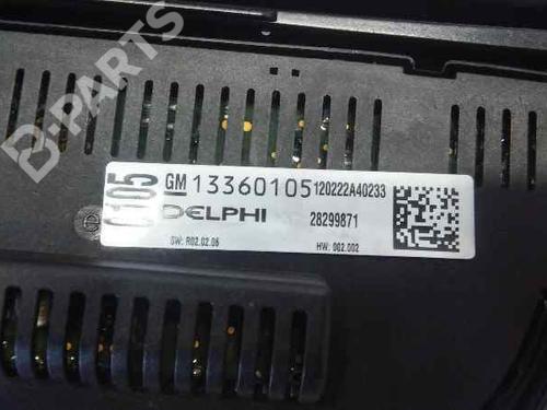 Climate control OPEL ASTRA J (P10)  | BP1285084I5 