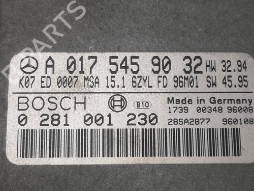 Engine control unit (ECU) MERCEDES-BENZ E-CLASS (W210) E 300 D (210.020) | BP13076694M57 