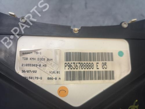 Instrument cluster PEUGEOT 307 (3A/C)  | BP13742413C47 