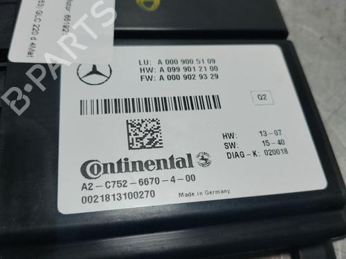 Used Electronic module Electronic module MERCEDES-BENZ GLC (X253) 220 d 4-matic (253.905, 253.903) (170 hp) 36091053 36091053