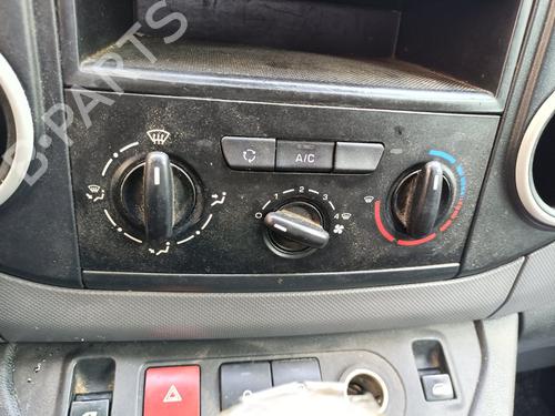Klimabedienteil für CITROËN BERLINGO / BERLINGO FIRST Box Body/MPV (M_) 2.0 HDI 90 (MBRHY, MCRHY) (90 hp) 31163402