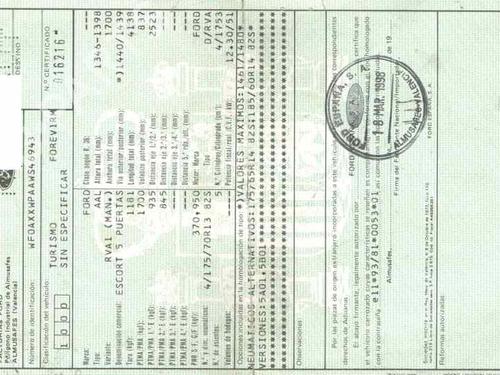 FORD ESCORT VI (GAL, AAL, ABL) [1995-2002] 42174