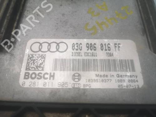 Engine control unit (ECU) AUDI A3 (8P1) | BP38708393M57 - Image 2