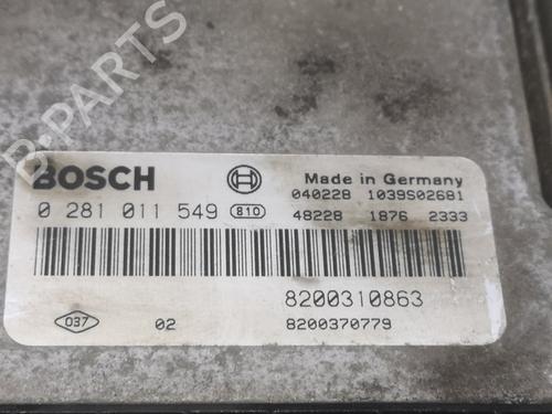 Engine control unit (ECU) RENAULT MEGANE II (BM0/1_, CM0/1_)  | BP16126374M57 