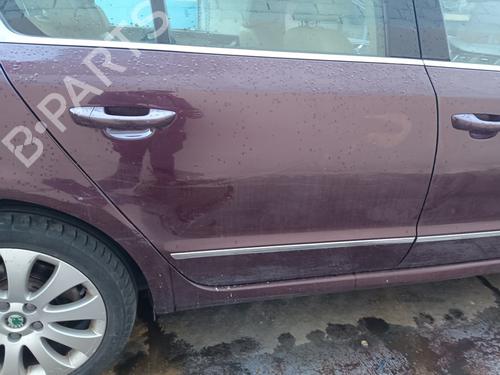 Right rear door SKODA SUPERB II (3T4) 2.0 TDI 16V BP17467601C5