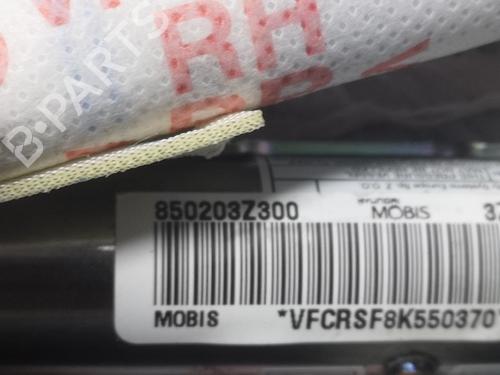 Right curtain airbag HYUNDAI i40 I (VF) 1.7 CRDI | BP15808334C12 