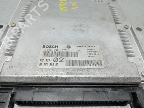 Engine control unit (ECU) PEUGEOT 406 (8B) 2.0 HDI 110 | BP25872995M57 