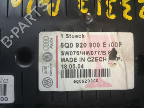 Instrument cluster VW POLO (9N_, 9A_) 1.4 TDI | BP13300348C47 