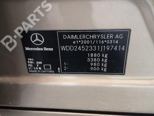 Rear right lock MERCEDES-BENZ B-CLASS Sports Tourer (W245) B 200 (245.233) | BP8958912C99  - Image 13