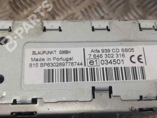Radio ALFA ROMEO 159 (939_) 1.9 JTDM 16V (939AXC1B, 939AXC12) | BP4235219E6 