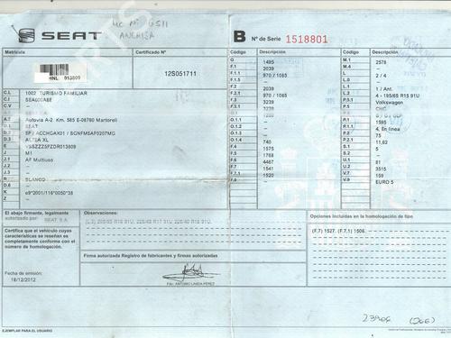 Engine control unit (ECU) SEAT ALTEA XL (5P5, 5P8)  | BP12958769M57 