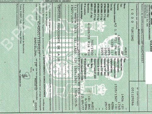 Left taillight AUDI A3 Sportback (8PA) 1.9 TDI | BP32288535C34 