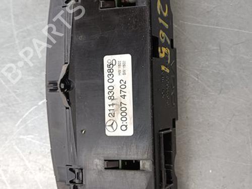 AC-Styringsenhed/Manøvreenhed MERCEDES-BENZ E-CLASS (W211) E 270 CDI (211.016) | BP7260348I5 