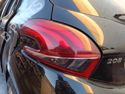 Used Left taillight PEUGEOT 208 I (CA_, CC_) 1.2 VTI 82 (82 hp) 17098555