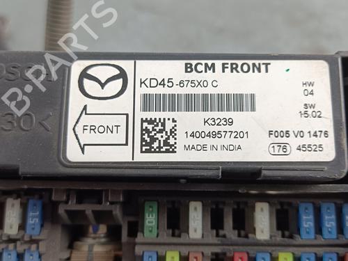 Fuse box MAZDA 6 Saloon (GJ, GL)  | BP13249487E1 